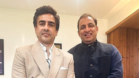 Nitin Kohli meets BCCI President Mithun Manhas