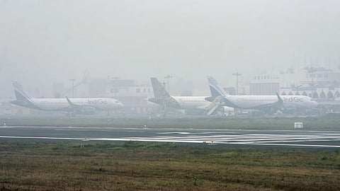 Representative image for flights in dense fog 