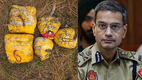 19.980kg heroin seized during the operation 