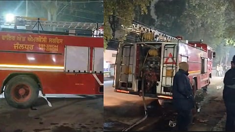 Fire at silver showroom in Jalandhar's Model Town