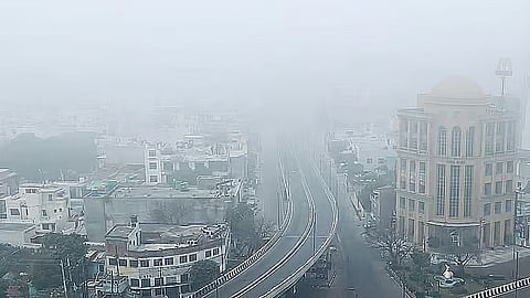 Jalandhar under fog