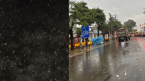 Jalandhar hit by late-night hailstorm and hours of rain