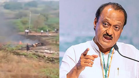 Maharashtra Deputy CM Ajit Pawar and 5 others die in plane crash