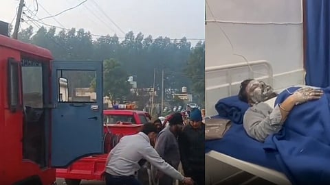 Cylinder blast in Bagpur village, Hoshiarpur 