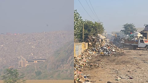 Illegal dumping at Wariana village