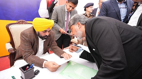 CM Mann's unique 'Lok Milni' in Jalandhar