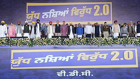 Village Defense Committee (VDC) oath ceremony in Moga