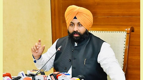 Punja Education Minister Harjot Singh Bains