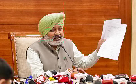 Punjab Finance Minister Harpal Singh Cheema