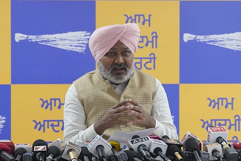 Harpal Singh Cheema speaking on anti-drug crackdown