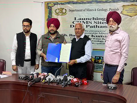 Barinder Goyal launches crusher owner mining sites in Punjab