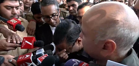 Kejriwal breaks down after court discharge in excise policy case