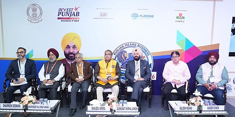 Sanjeev Arora speaking at MSME development session in Punjab