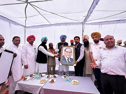 AAP leaders pay tribute to Kanshi Ram on birth anniversary