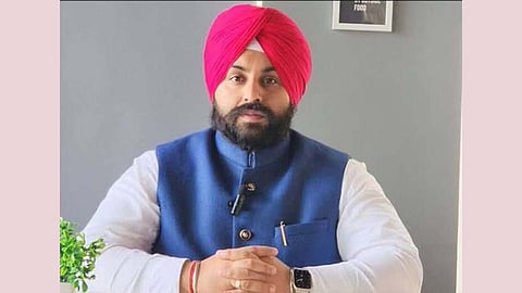 Punjab Education Minister Harjot Singh Bains 
