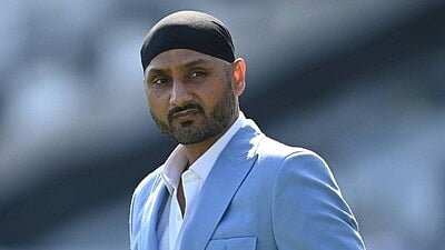Former Indian cricketer Harbhajan Singh 