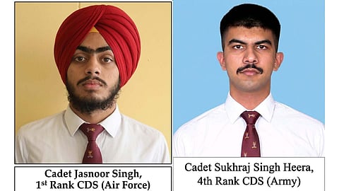 MRSAFPI cadet Jasnoor Singh bags AIR-1 in CDS