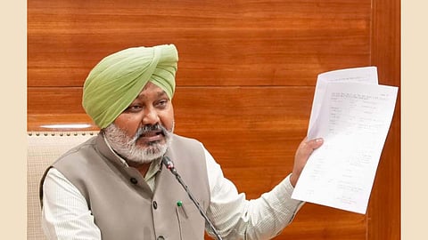 Punjab Finance Minister Harpal Singh Cheema