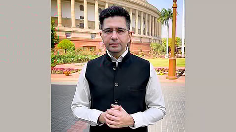 Raghav Chadha’s Instagram following drops after joining BJP