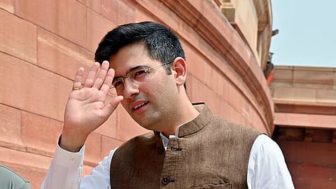 Raghav Chadha explains AAP exit in first video after joining BJP