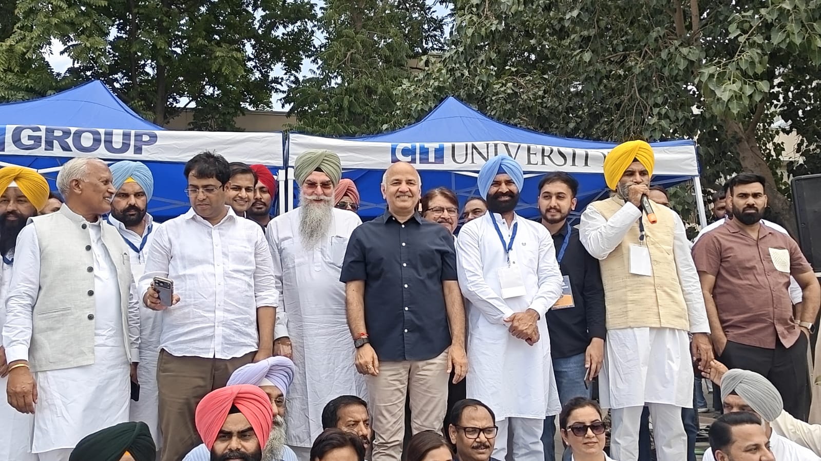 AAP's strategy meeting in Jalandhar 