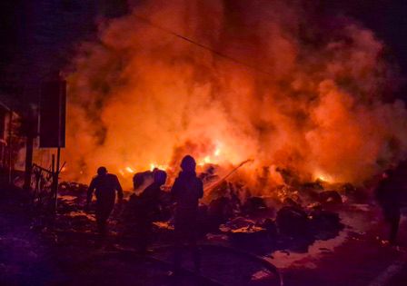 Moving car catches fire on Delhi-Mumbai Expressway