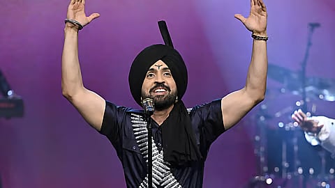 Diljit Dosanjh hits back at protesters mid-concert