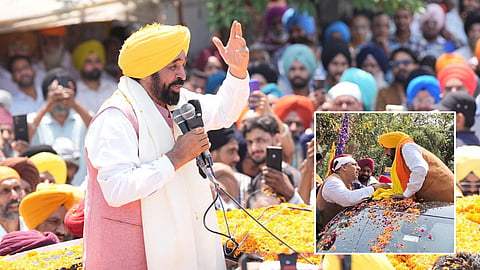 CM Mann holds Shukrana Yatra in Jalandhar