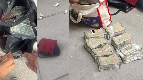 Mohali sees ‘money rain’ as Rs 500 notes fall from the sky