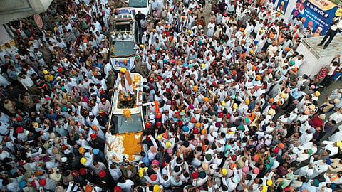 CM Mann's Shukrana Yatra in Ferozepur