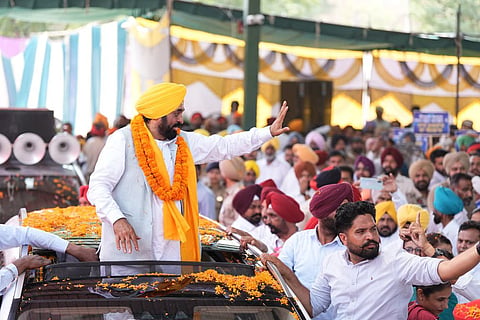 CM Mann's Shukrana Yatra 
