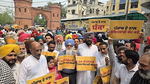 AAP Protests Sweep Punjab, BJP Offices Gheraoed Over ED Action on Sanjeev Arora