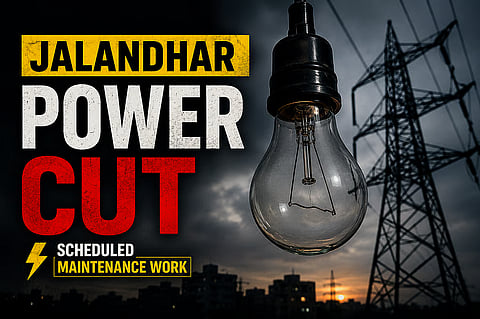 Power cut in several areas of Jalandhar on May 16