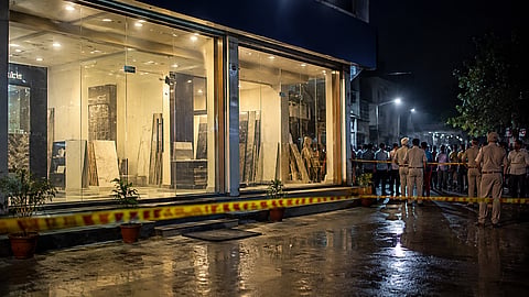 Representative image for firing outside Kajaria showroom Rayya