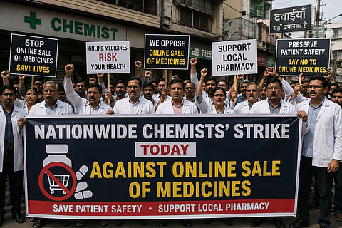 Nationwide chemists strike today over online medicine sales