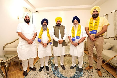 Ex-Rajya Sabha MP Rajmohinder Singh Majitha joins AAP