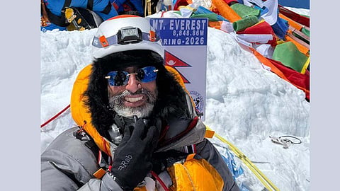 Ajaypal Singh Dhaliwal summits Mount Everest