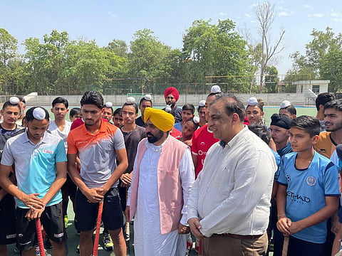 CM Mann & Nitin Kohli visit Burlton Park in Jalandhar