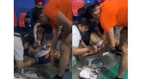 Player collapses after heart attack during match in Jalandhar