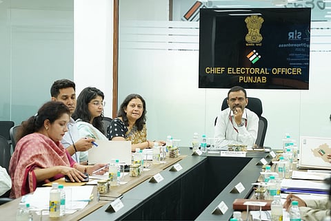 House-to-House Enumeration for Special Intensive Revision (SIR) 2026 to Begin from 25 June in Punjab