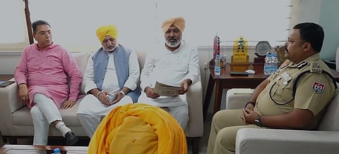 AAP delegation meets  DGP Law & Order