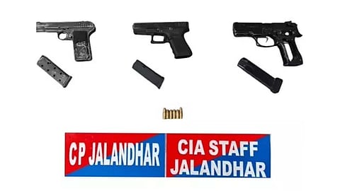 firearms ceased from the group