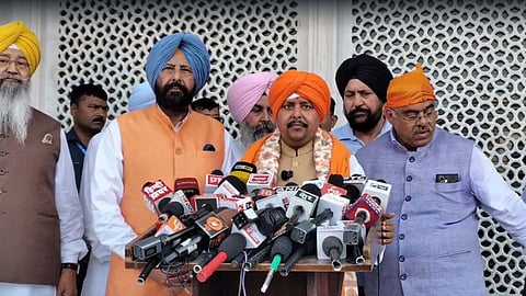 Nitin Nabin at Golden Temple