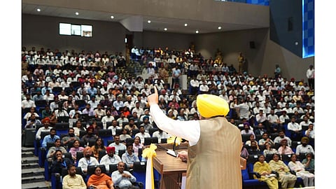 CM Mann in an interaction