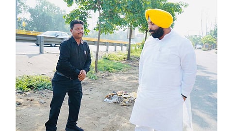 Punjab Local Government Minister Harjot Singh Bains 
