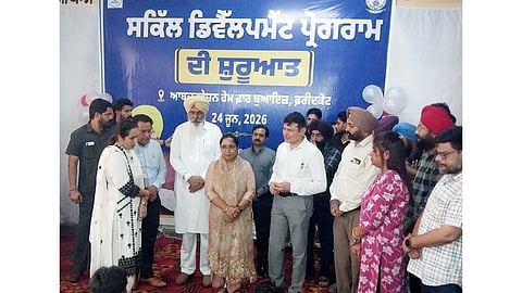 Dr. Baljit Kaur at the Observation Home for Boys, Faridkot.
