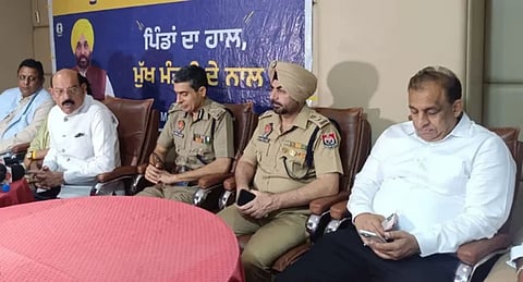 Officials during anti-drug review meeting