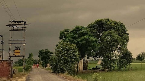 Rainy weather in Punjab