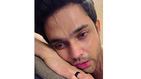 Parth Samthaan in the video