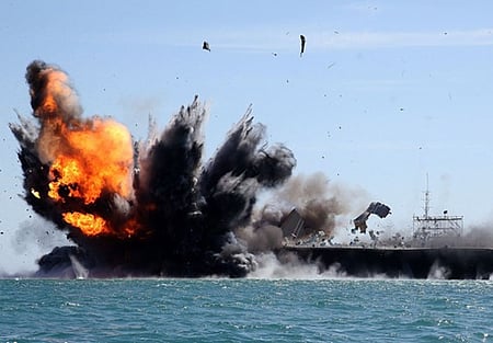 US strikes Iran after Hormuz attack